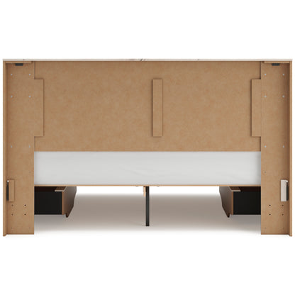 Lawroy Panel Bed with Double Side Storage