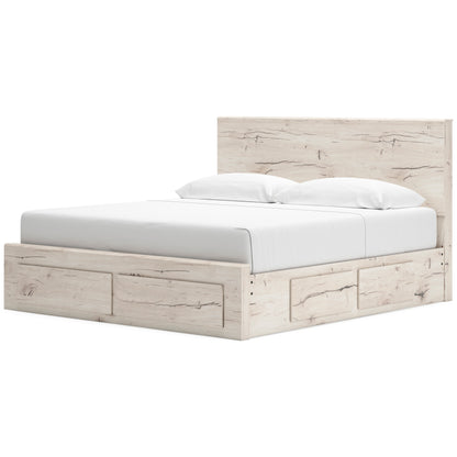 Lawroy Panel Six Drawer Storage Bed