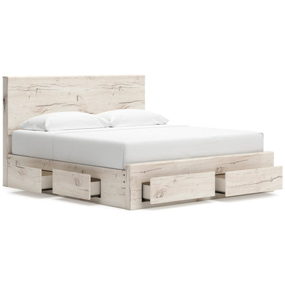 Lawroy Panel Six Drawer Storage Bed