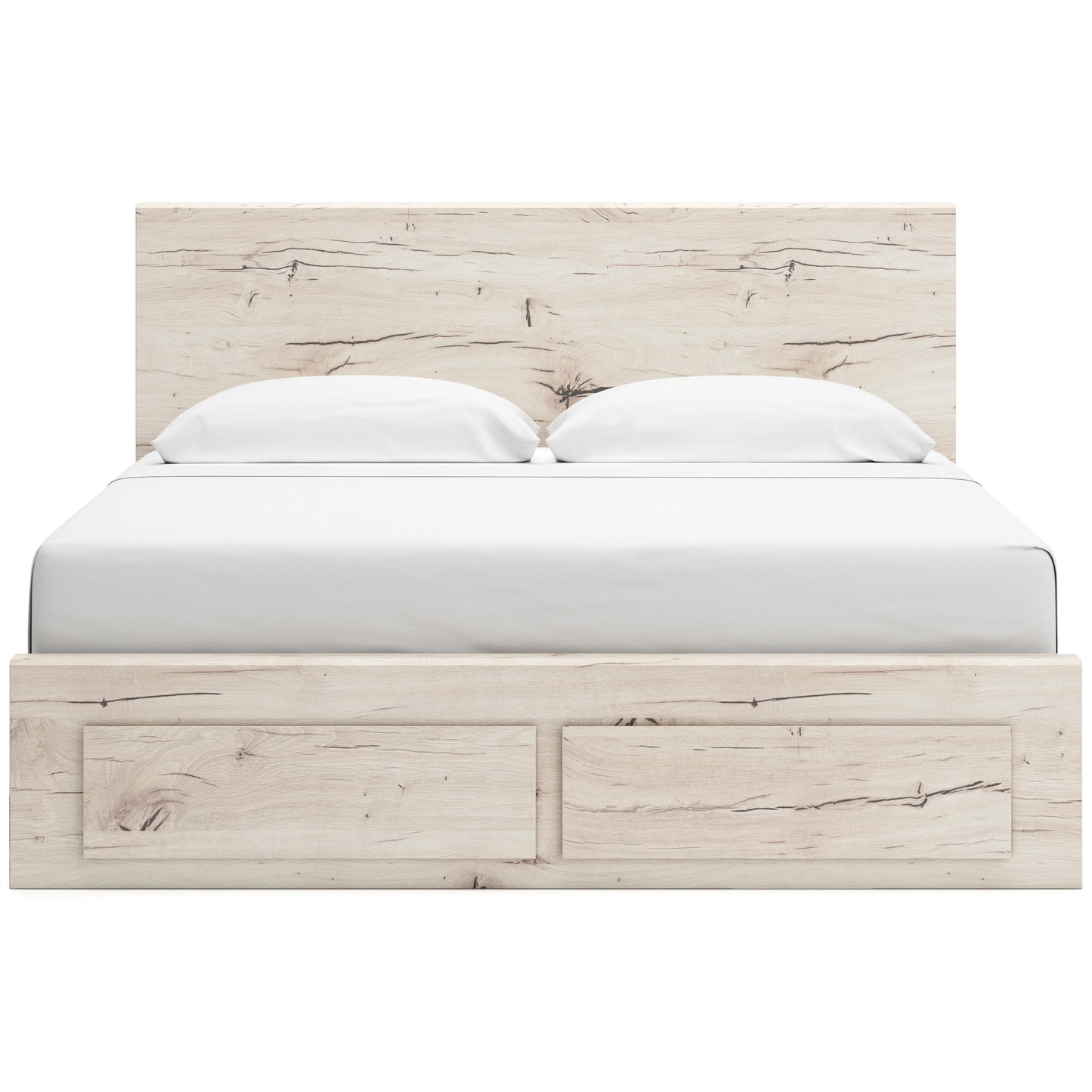 Lawroy Panel Six Drawer Storage Bed