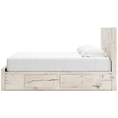 Lawroy Panel Six Drawer Storage Bed