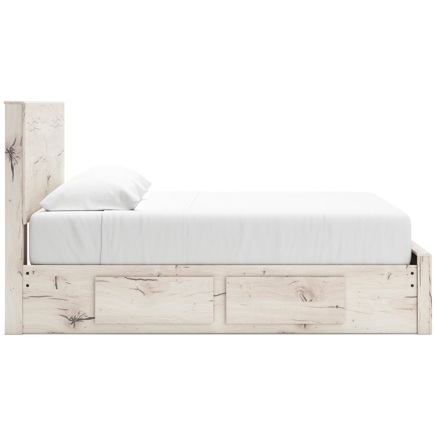 Lawroy Panel Six Drawer Storage Bed