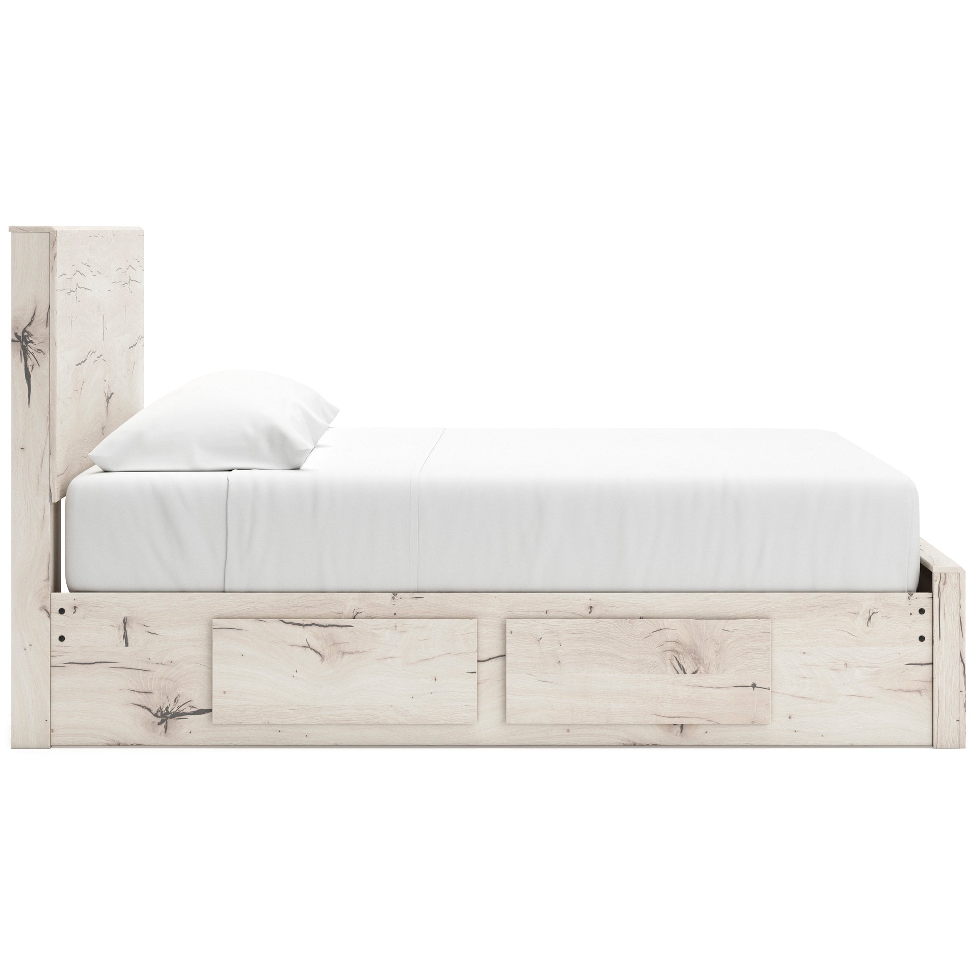 Lawroy Panel Six Drawer Storage Bed