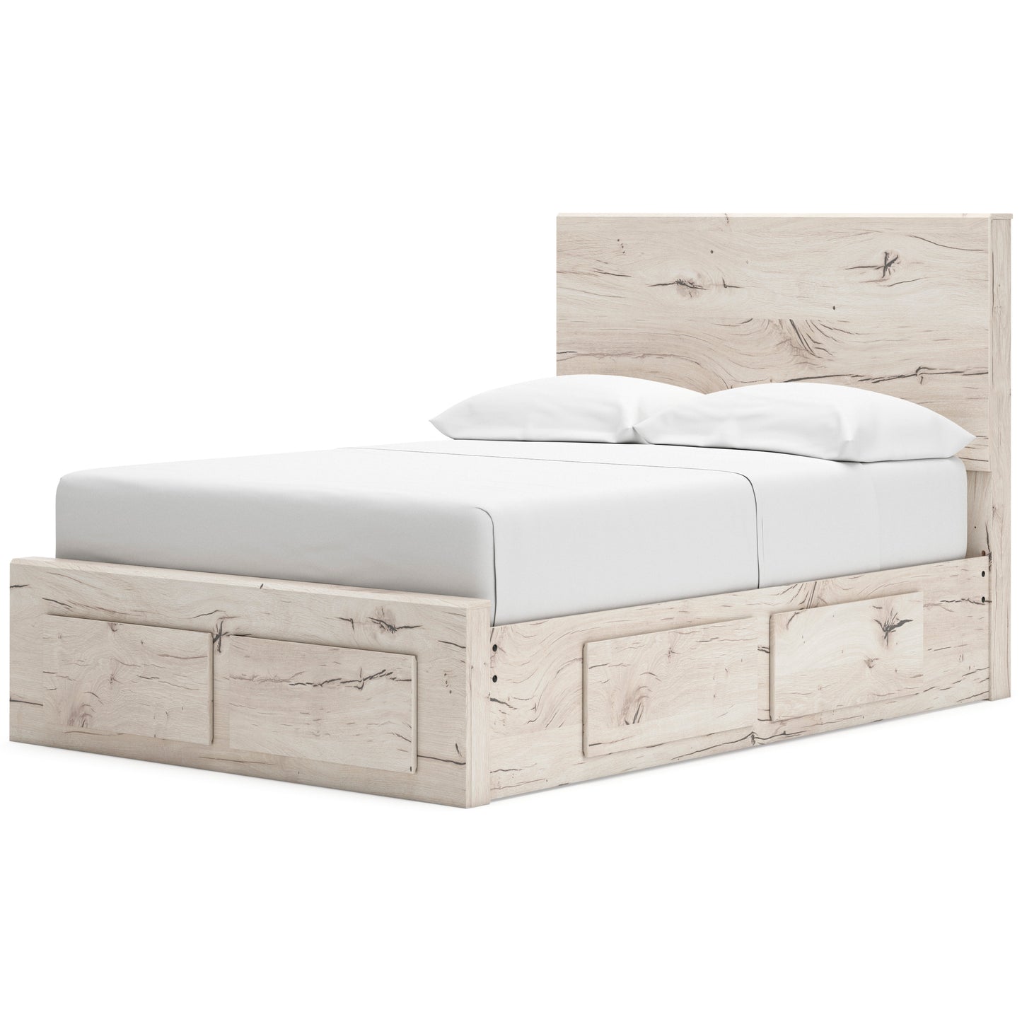 Lawroy Panel Six Drawer Storage Bed