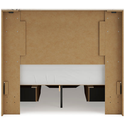 Lawroy Panel Six Drawer Storage Bed