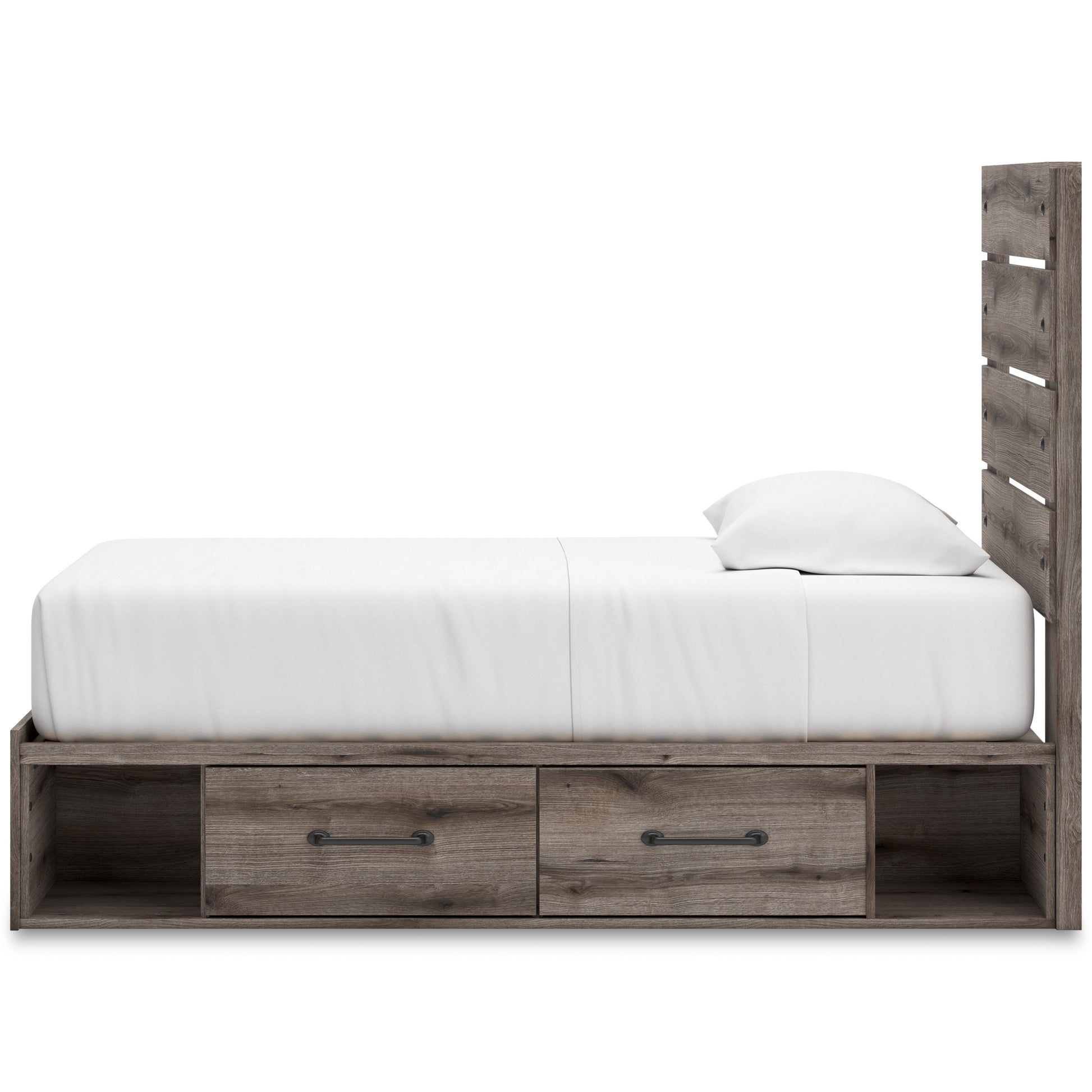 Urbanoore Panel Bed with Double Storage