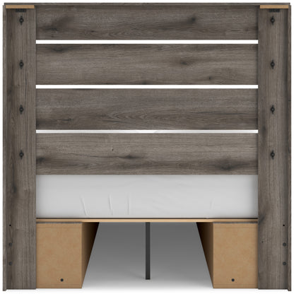 Urbanoore Panel Bed with Double Storage