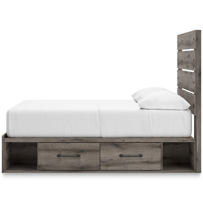 Urbanoore Panel Bed with Double Storage