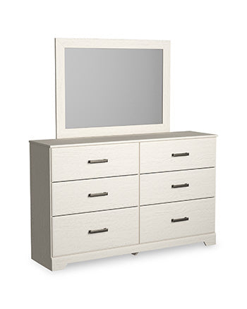 DRESSER AND MIRROR