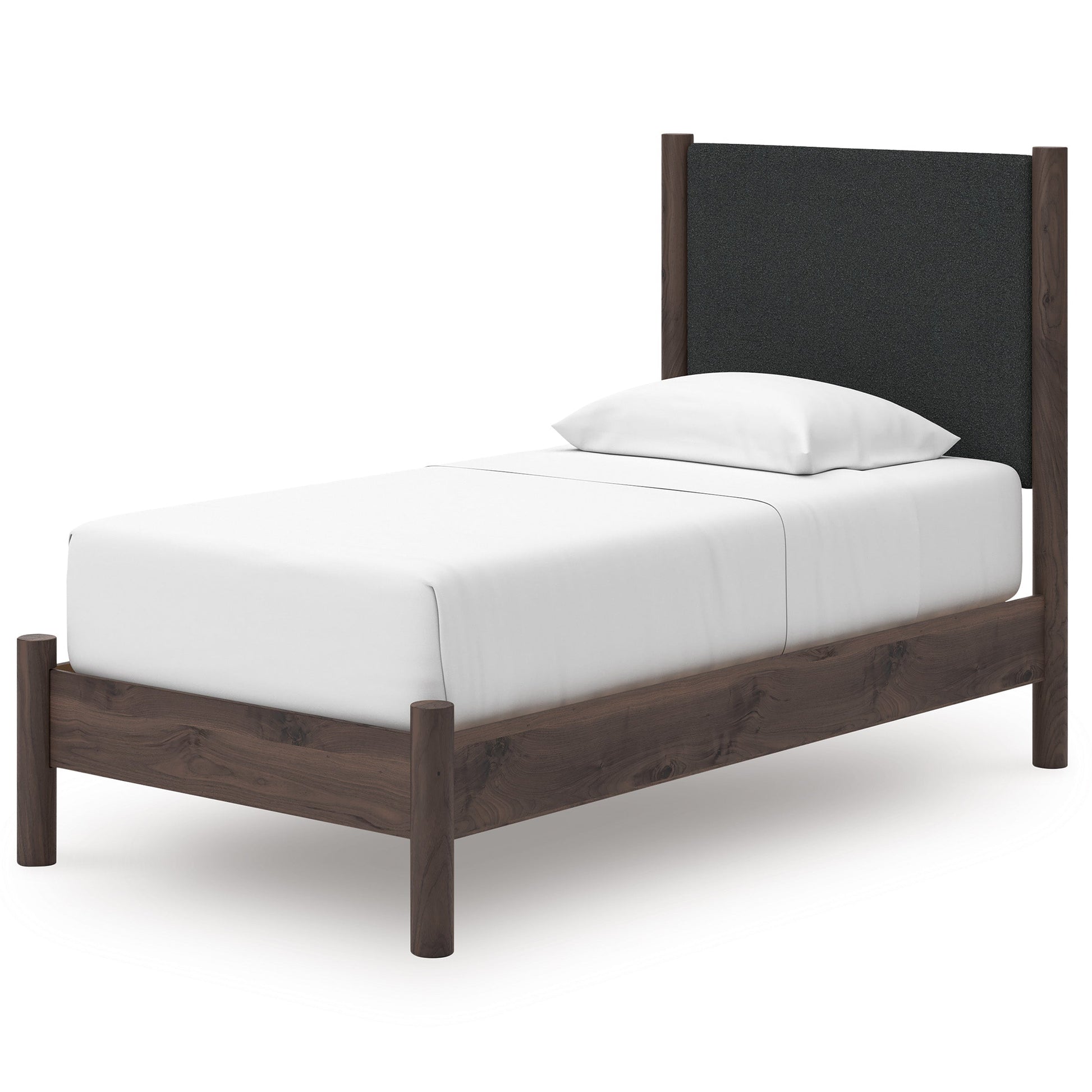 Cadmori Upholstered Panel Platform Bed