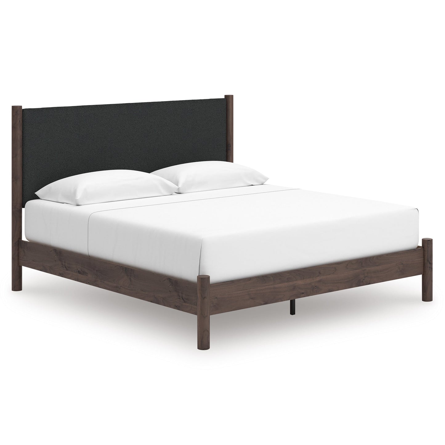 Cadmori Upholstered Panel Platform Bed King