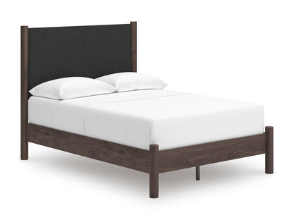 Cadmori Upholstered Panel Platform Bed Full Double