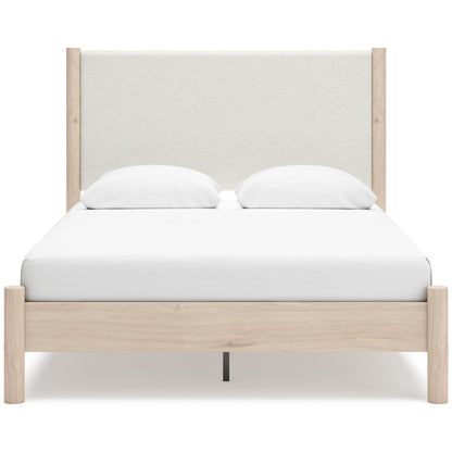 Ashley Cadmori Upholstered Panel Bed