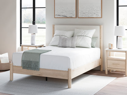 Ashley Cadmori Upholstered Panel Bed