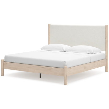 Ashley Cadmori Upholstered Panel Bed
