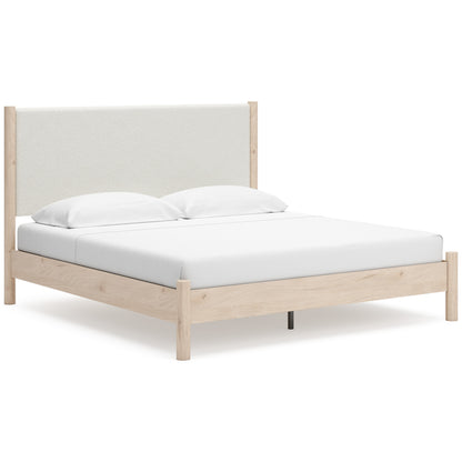 Ashley Cadmori Upholstered Panel Bed