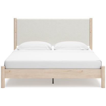 Ashley Cadmori Upholstered Panel Bed