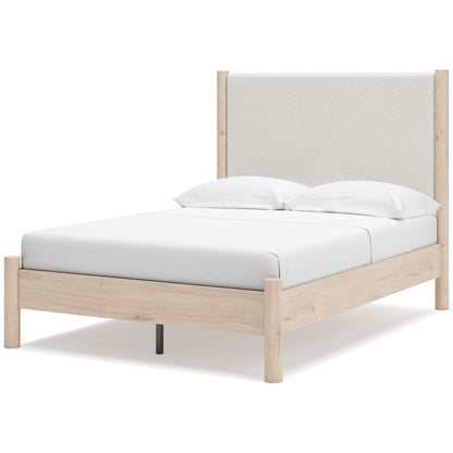 Ashley Cadmori Upholstered Panel Bed