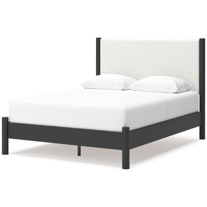Ashley Cadmori Upholstered Panel Bed
