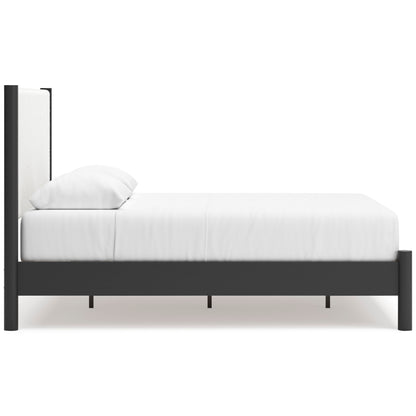 Ashley Cadmori Upholstered Panel Bed