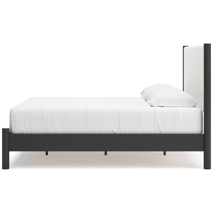 Ashley Cadmori Upholstered Panel Bed