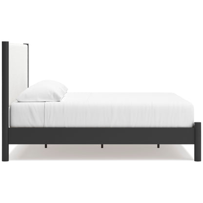 Ashley Cadmori Upholstered Panel Bed