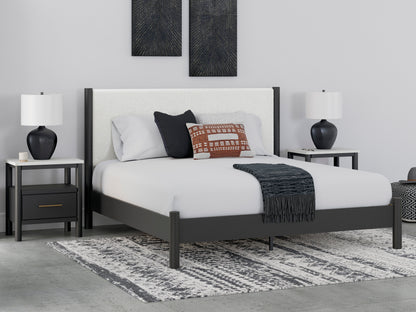 Ashley Cadmori Upholstered Panel Bed