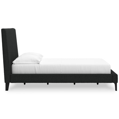 Cadmori Upholstered Bed with Roll Slats