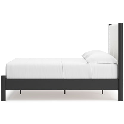 Ashley Cadmori Upholstered Panel Bed