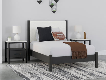 Ashley Cadmori Upholstered Panel Bed