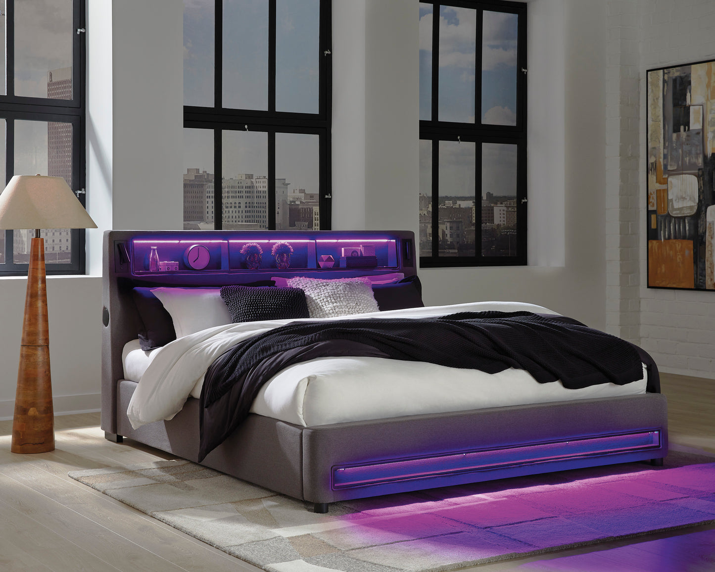 Cayberry Upholstered Bed