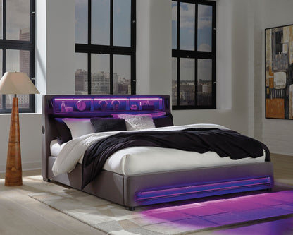 Cayberry Upholstered Bed