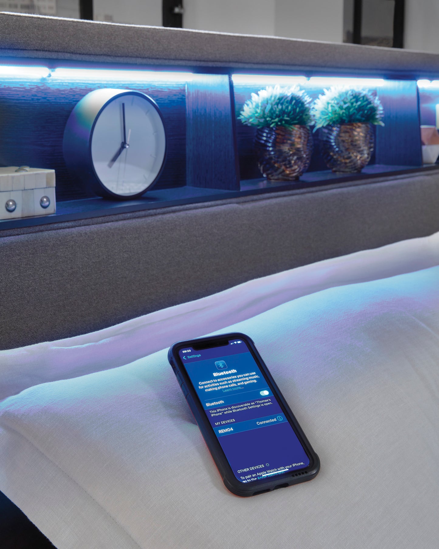 Cayberry Upholstered Bed