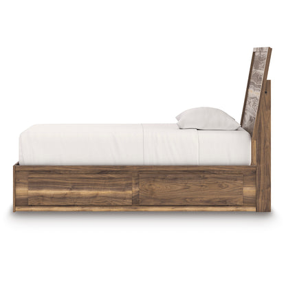 Zadilyn Panel Bed with Double Side Storage