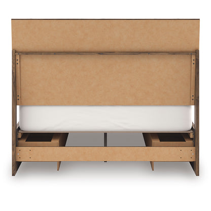 Zadilyn Panel Bed with Double Side Storage