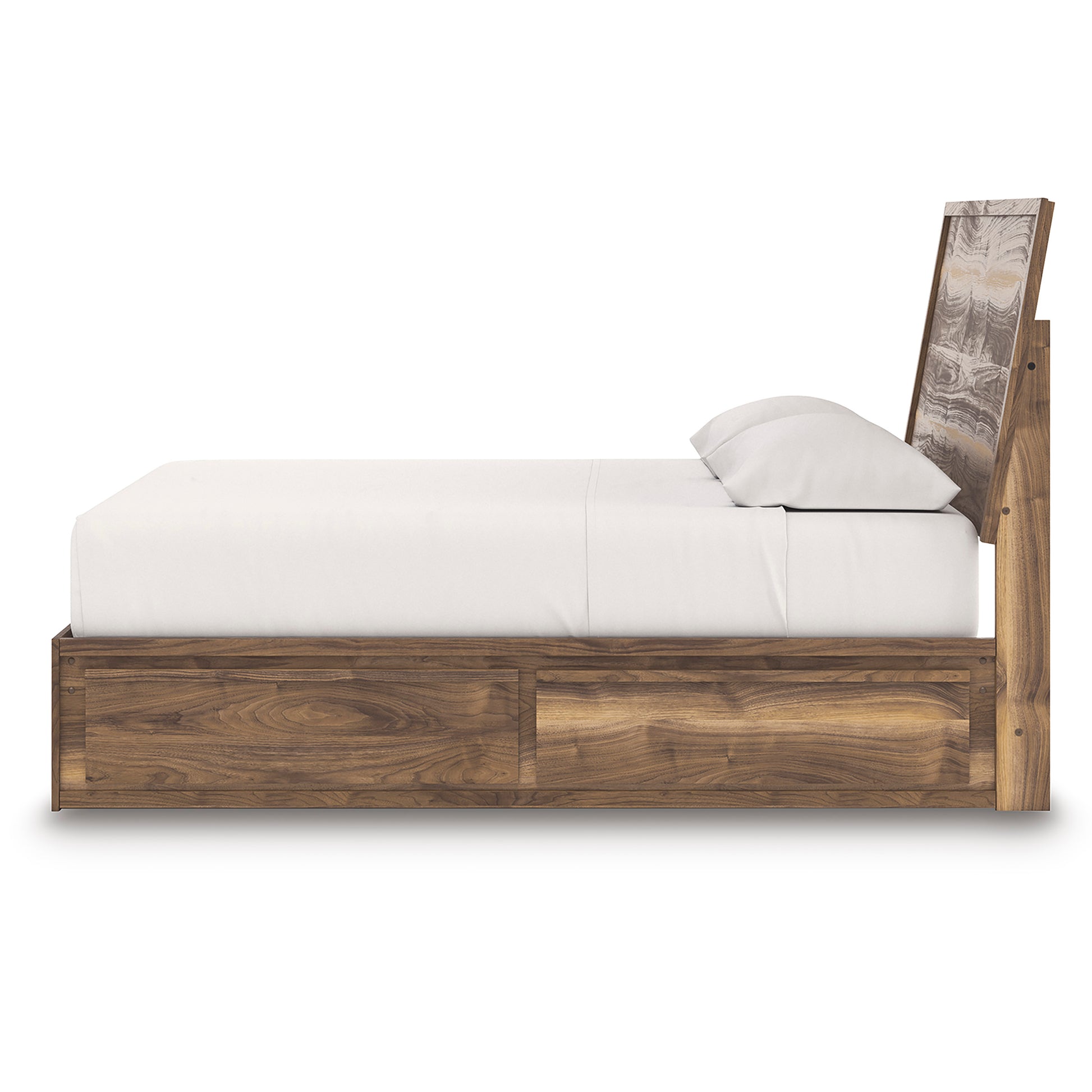 Zadilyn Panel Bed with Double Side Storage