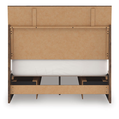 Zadilyn Panel Bed with Double Side Storage