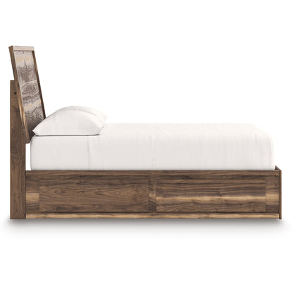 Zadilyn Panel Bed with Double Side Storage