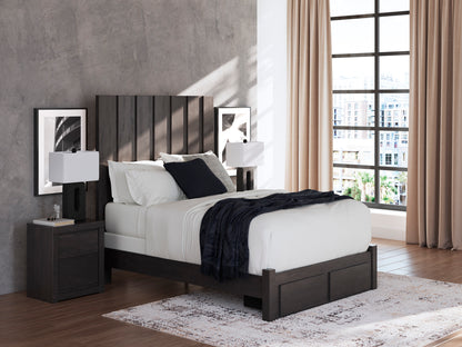 Parlayon Panel Storage Bed