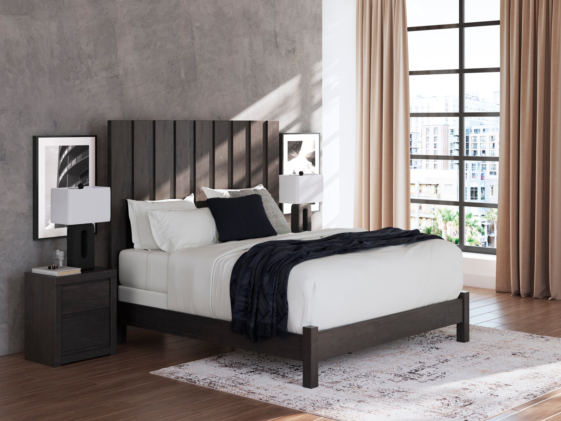 Parlayon Panel Bed