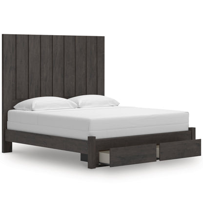 Parlayon Panel Storage Bed