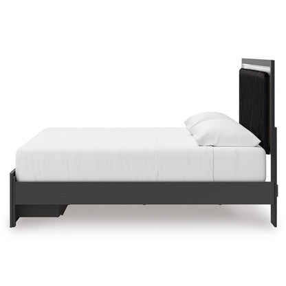 Birmonton Upholstered Panel Storage Bed