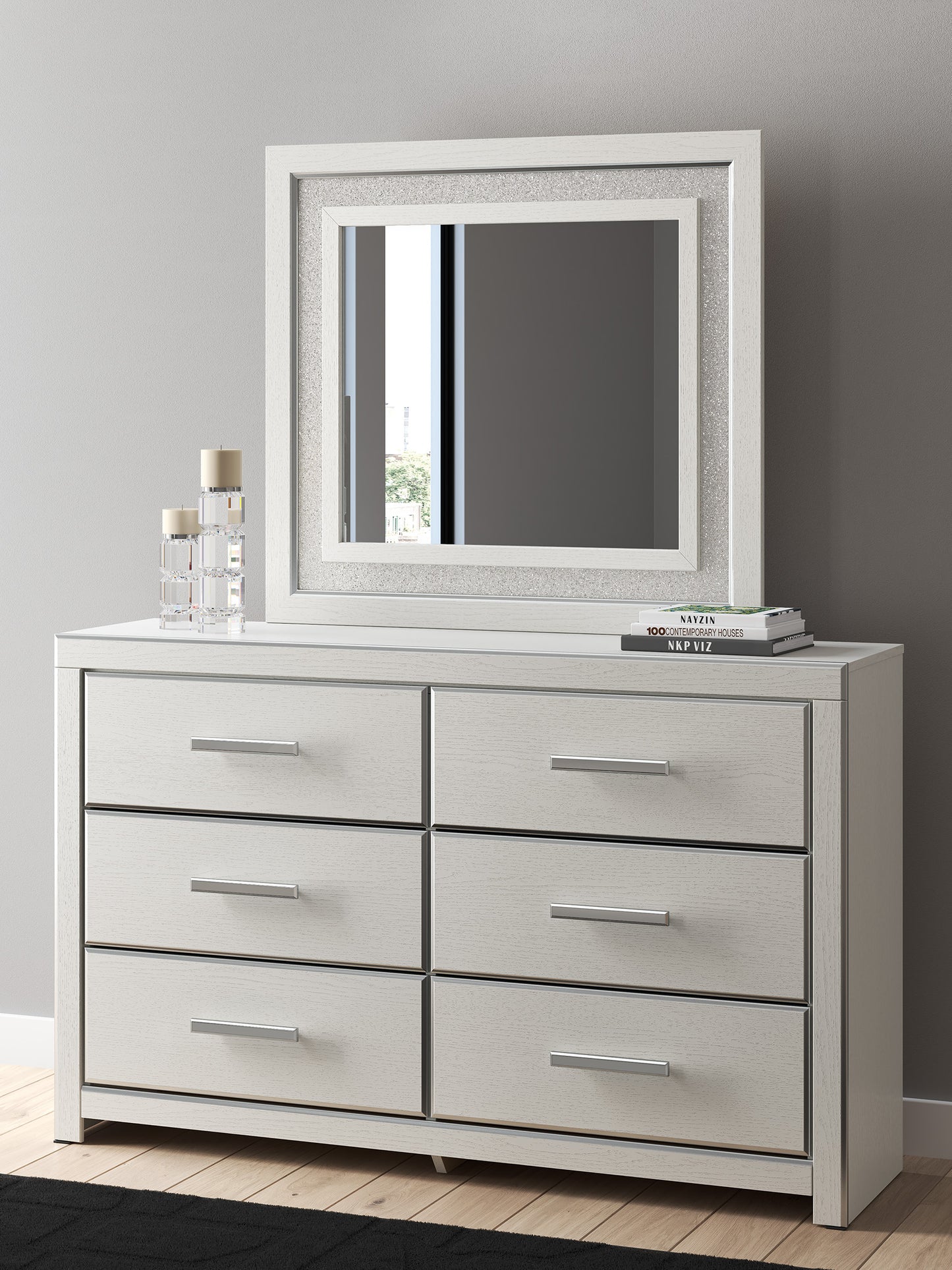 Birmonton Dresser and Mirror