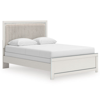 Birmonton Upholstered Panel Platform Bed