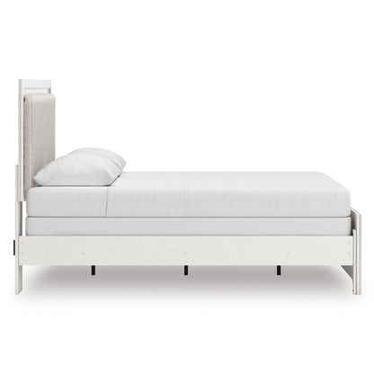 Birmonton Upholstered Panel Platform Bed