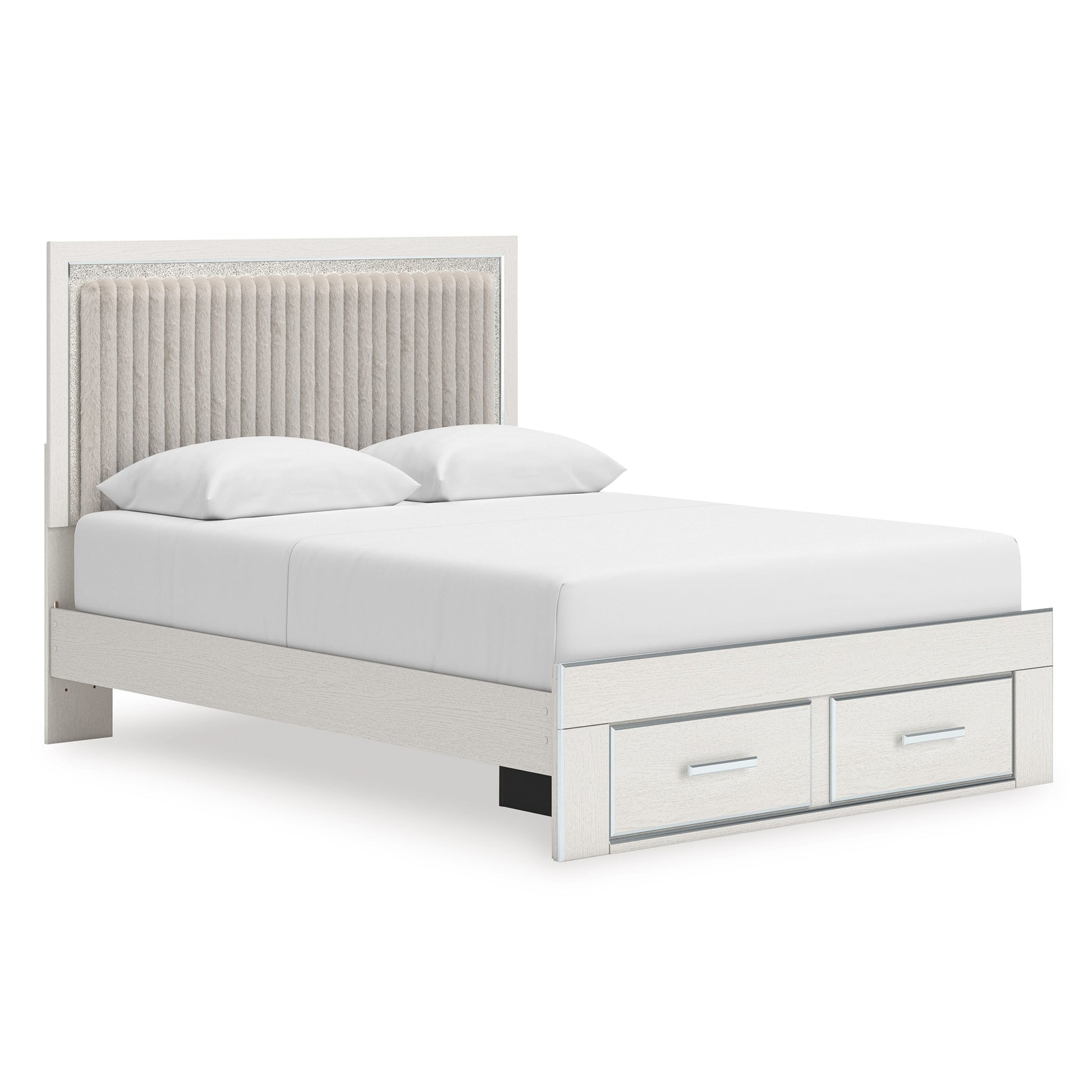 Birmonton Upholstered Panel Storage Bed