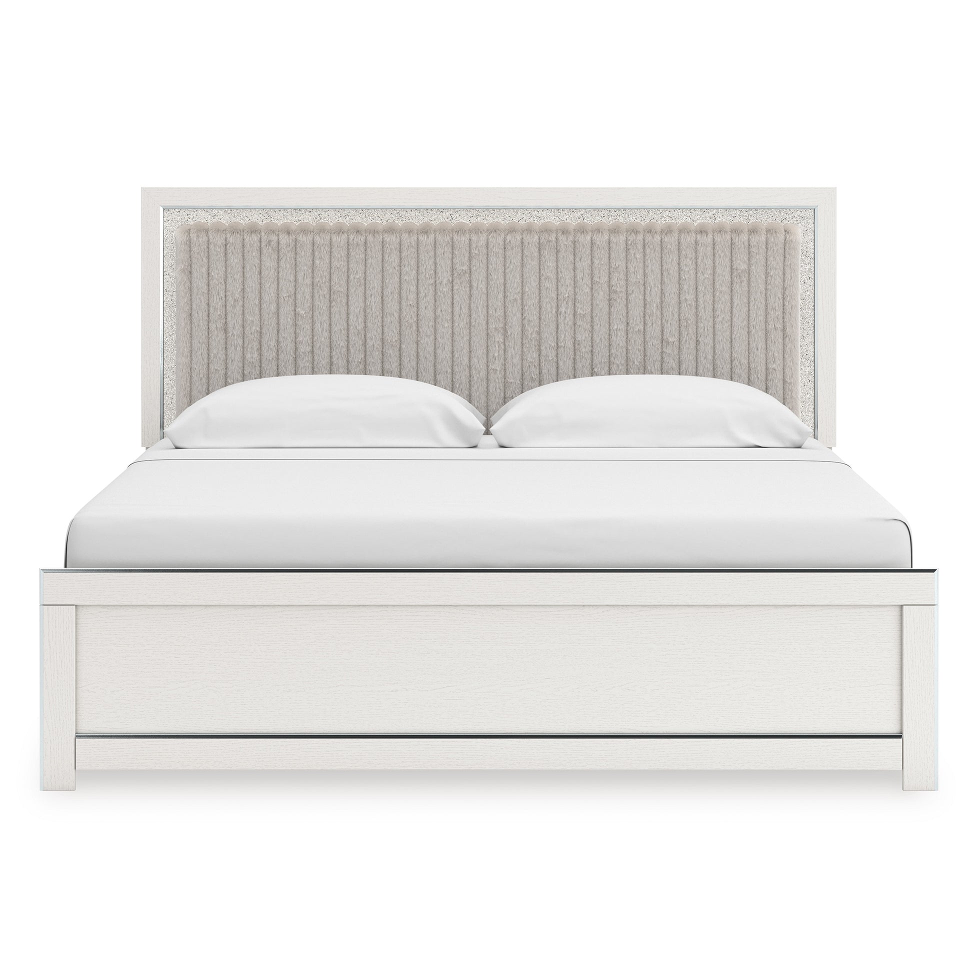Birmonton Upholstered Panel Platform Bed