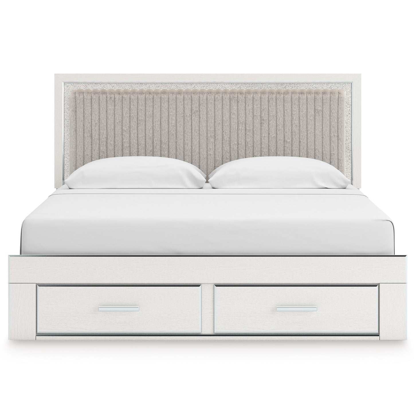 Birmonton Upholstered Panel Storage Bed