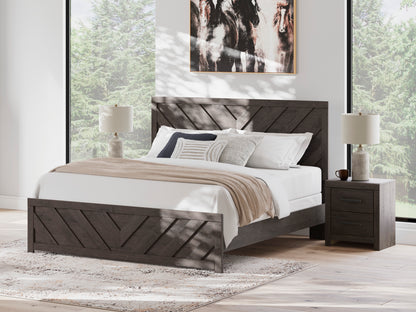 Prendonea Panel Bed