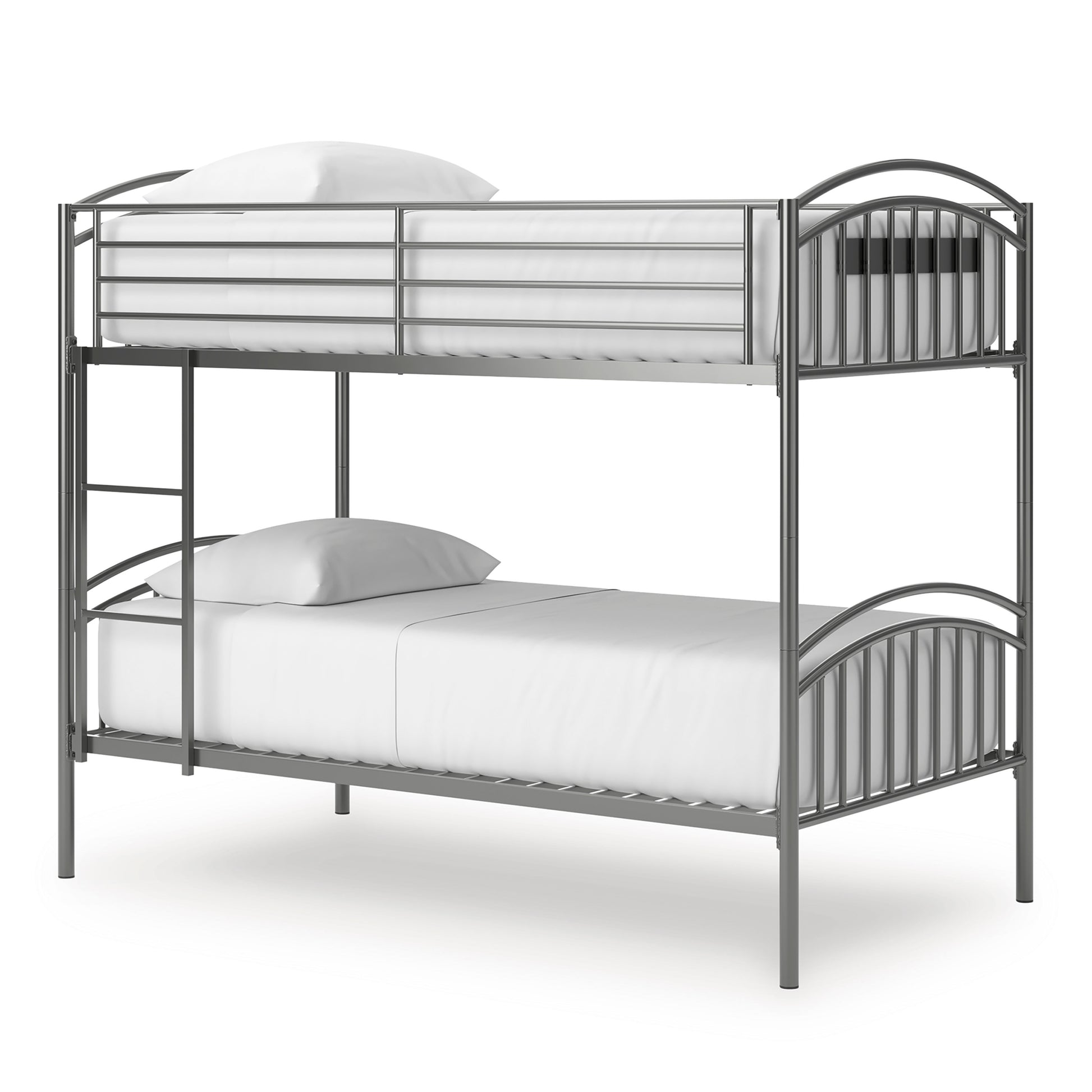 Hilletran Twin over Twin Bunk Bed with Ladder